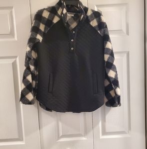 Maurices Sherpa Quilted Pullover